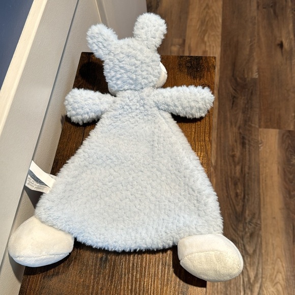 Demdaco Lovey Plush Puppy Dog Rattle Security Blanket Nat & Jules 2019 Soft Eyes - Picture 2 of 6